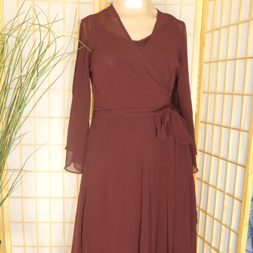 Gorgeous Maxi fleetwood from City chic. Color NAME(ox blood) [burgandy ]